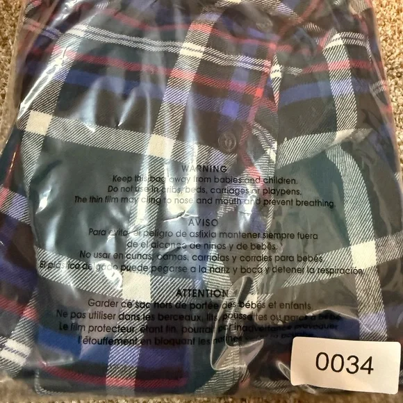 Abercrombie & Fitch Men's Shirt Plaid Flannel‎ Button Down Size XL - Picture 6 of 6